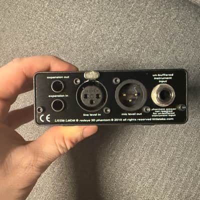 Little Labs Redeye 3D Phantom Direct Box & Re-amplifier 2010s - Black image 2