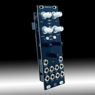 Beehive (8HP Expanded Mutable Instruments Plaits) Eurorack Module, Black Panel image 3