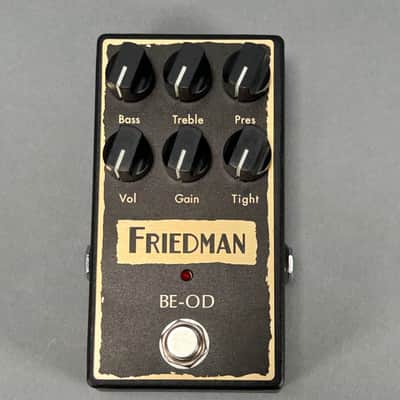 Friedman BE-OD Overdrive Pedal - Black image 2