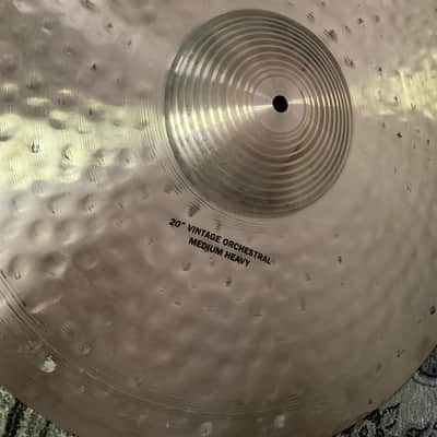Mint Zildjian 20" K Constantinople Vintage Orchestral Medium Heavy Cymbals Pair w/Straps K1144 image 5