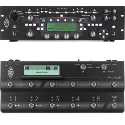 Kemper Amps Profiler Rack with New Pedal Board image 2