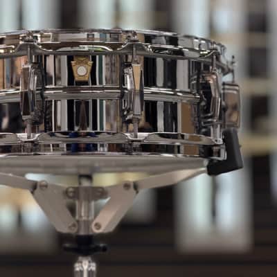 LUDWIG LM400-B 14X5 SUPRAPHONIC SNARE DRUM B STOCK 01 image 1