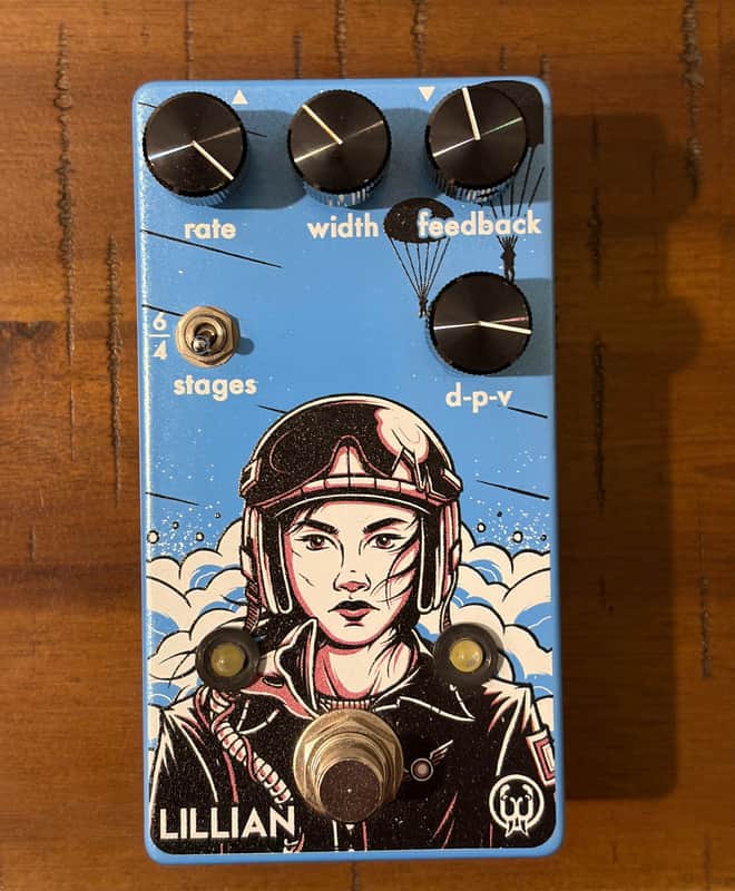 Walrus Audio Lillian Multi-Stage Analog Phaser - Blue image 1