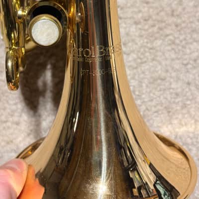 Carol Brass CPT-3000-GLS-L Pocket Trumpet Lacquer image 3