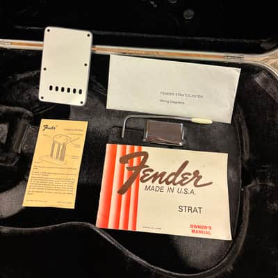 1981 Fender Stratocaster with Maple Fretboard Black image 19