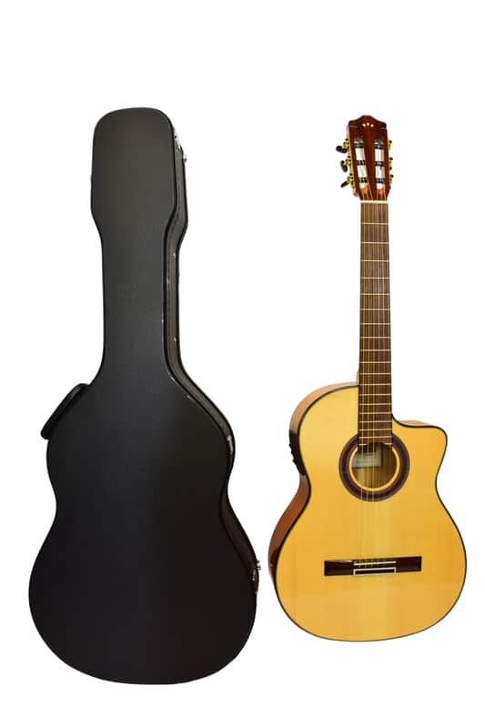 Cordoba GK Studio Nylon String Acoustic Electric Guitar, Natural w/ Case image 1