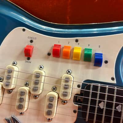 Teisco Spectrum 5 1960's - Metallic Blue image 4
