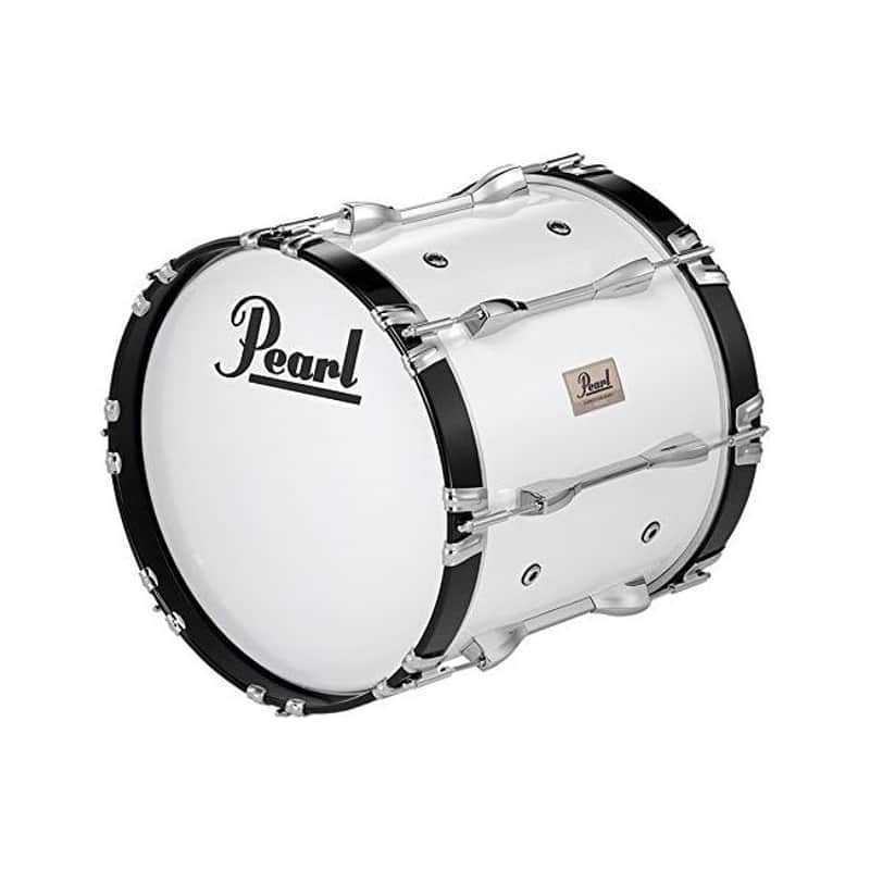 Pearl CMB1614N/C46 Competitor 16x14" Marching Bass Drum 2010s - Midnight Black image 1
