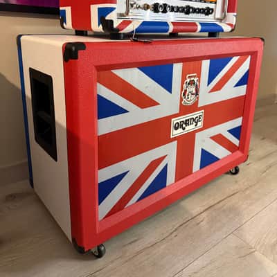 Orange Limited Edition Union Jack Rockerverb 50 MKII / 2x12 Cab Set image 2