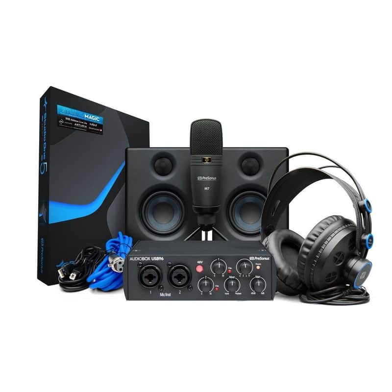 PreSonus AudioBox 96 Studio Recording Ultimate Bundle 25th Anniversary 2020 image 1