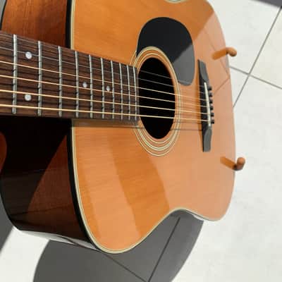 Fender F-35 1979 Natural | Japanese Dreadnought Acoustic Guitar image 6