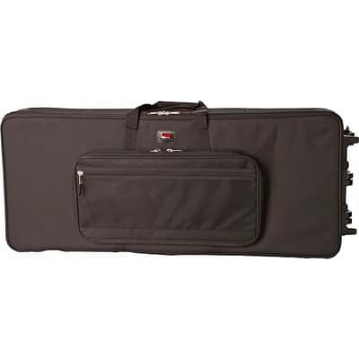 Gator  GK Lightweight Keyboard Case on Wheels 49 Key NEW - BLACK image 1