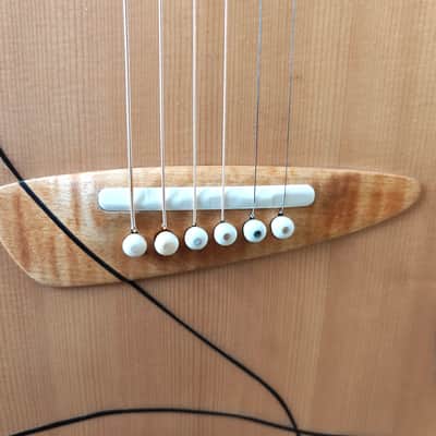 Claudio Pagelli “Wall Paper” One-of-a-Kind Prototype Acoustic Guitar 2002 – Brazilian Rosewood / Swiss Moonspruce image 13