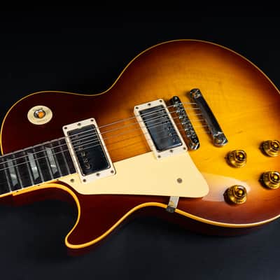 Gibson 1958 Les Paul Standard Lefthand VOS - Ice Tea Sunburst image 9