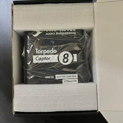Two Notes Torpedo Captor Loadbox Attenuator DI 8-ohm - Black Recent 2024 - Black image 7