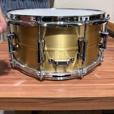 Pearl PSC1465B Primal Collective Brass 14x6.5" Snare Drum 2025 - Present - Brass image 4