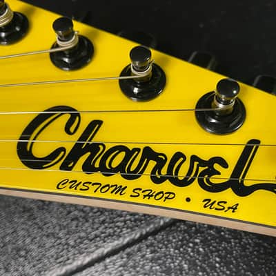 NEW ! Charvel USA Custom Shop Limited Edition San Dimas HS - Yellow Pearl Finish - Authorized Dealer - G07165 image 7