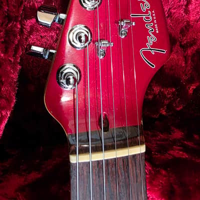 Fender American Standard Stratocaster with Matching Headstock, Rosewood Fretboard 1995 - Candy Apple Red with UPGRADES image 8
