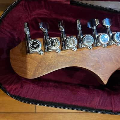 【Masterpiece】Japanese Hand Crafted Exotic 1-Piece Burl Bubinga! Black Zoo Works Rotan - Handmade in Japan | Suhr Aldrich | image 10
