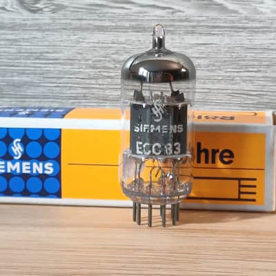 Very rare 1965 NOS NIB Siemens 12AX7 ecc83 super strong great tone !!! Best Philips Mullard substitute !. image 2