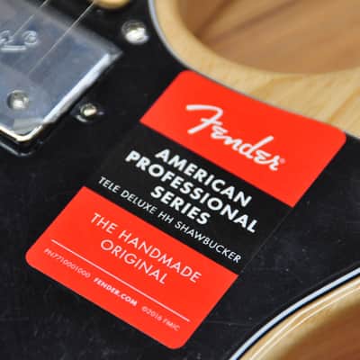 Fender American Pro Telecaster HH Deluxe Shawbucker Natural image 9