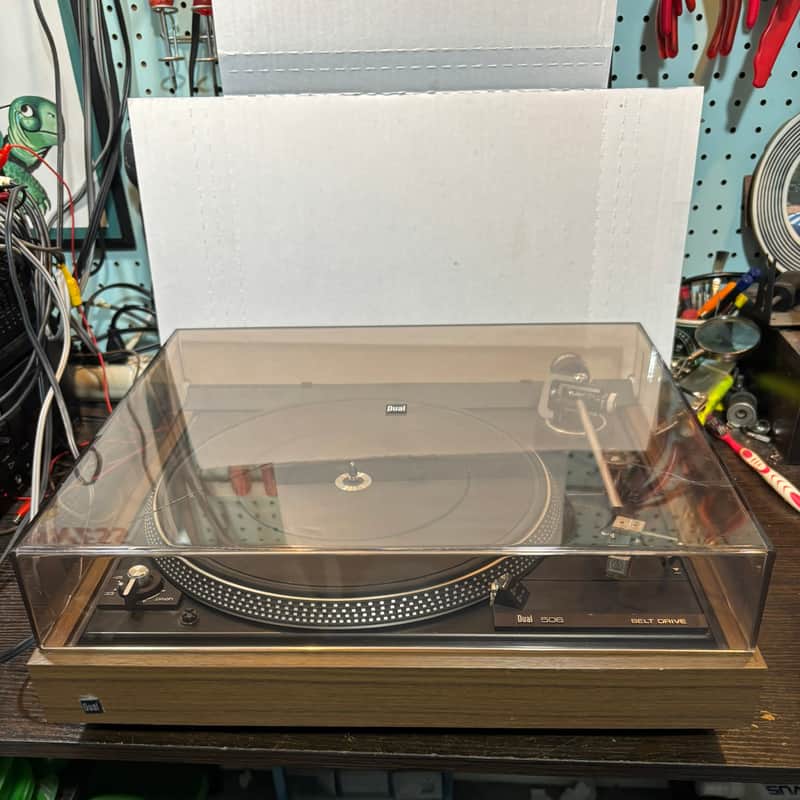 Dual 506 Belt Drive Manual Turntable with Refurbished