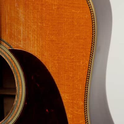 Martin D-28 1937 Vintage Acoustic Guitar – Natural Finish, Pre-War Model image 7