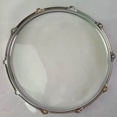 Gretsch 14"Die-Cast 10Lug Snare Drum Batter Rim/Hoop Vintage Chrome#4158 70s SSB image 7