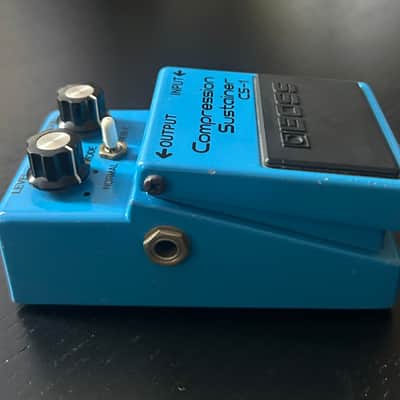 BOSS CS-1 Compression Sustainer Silver Screw 1980 MIJ - Made in Japan Vintage image 6