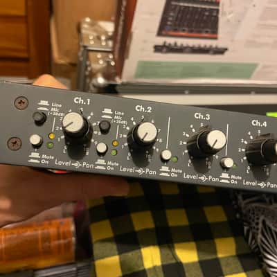 Ashly LX-308B Rackmount 8-Channel Stereo Line Mixer 2010s - Black image 4