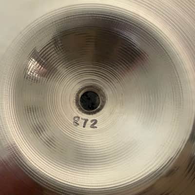 Vintage Zildjian 14" A Custom Hi-Hat Top Cymbal Only - 1992-1993 - 872g - Brilliant Finish image 6