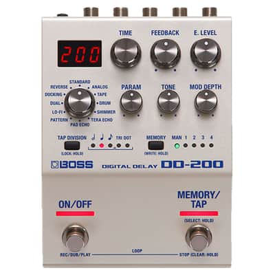 Boss DD-200 Digital Delay Pedal - Open Box image 2