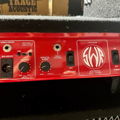 SWR Goliath Redhead Combo 2000's - a killer Combo for any pro bass player. We have 2 of these bad boyz available ! image 3