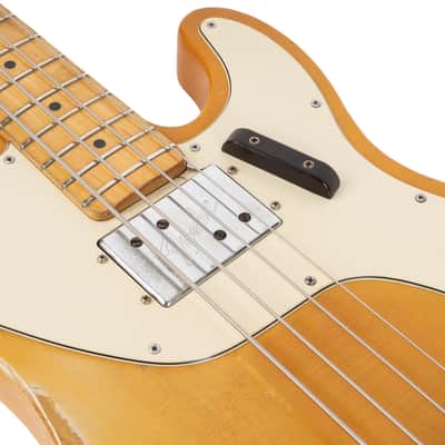 Vintage Fender Telecaster Tele Bass Blonde 1972 image 9