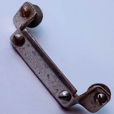 *Rogers 2 1/4" Snare Drum Butt Plate Nickel Vintage USA 40s-50s Parade/Marching* image 1
