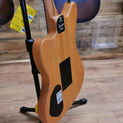Fender American Acoustasonic Jazzmaster - Ebony Fingerboard, Natural, Used image 10