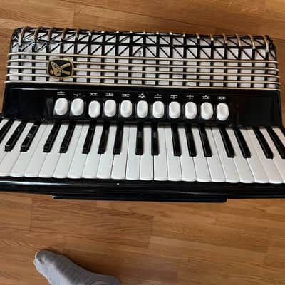 Hohner Atlantic IV N De Luxe 90er - Schwarz image 3