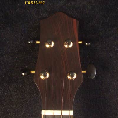 Handmade Thin Body Bowl Back Style Tenor Ukulele, Spruce, Mahogany, HummingBird, Vine Inlay, Soft-bag, Bruce Wei  UBB17-002 image 7