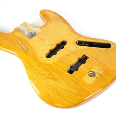 1978 Vintage Fender Jazz Bass Flamey Swamp Ash BODY ~MINTY~ USA 1979 1980 1981 1970s-1980s image 7
