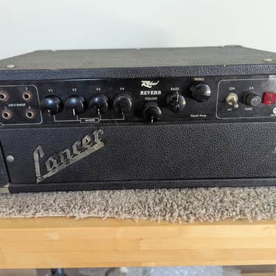 Vintage 1970s Garnet PA90 R stencil  guitar/pa amp image 1