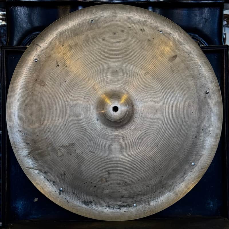 VINTAGE 1960's A. Zildjian 20" Swish w/ 8 Rivets - 1846g image 1
