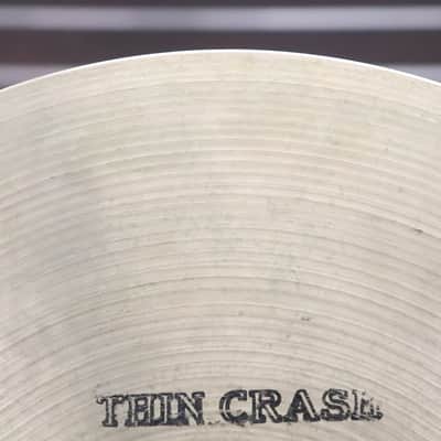 Sabian HH 16" Thin Crash Cymbal Cracked image 2