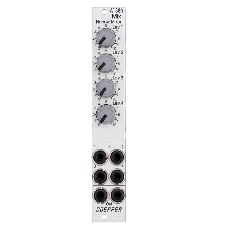 Doepfer A-138n Narrow Mixer | Reverb Doepfer A-138n Narrow Mixer | Reverb