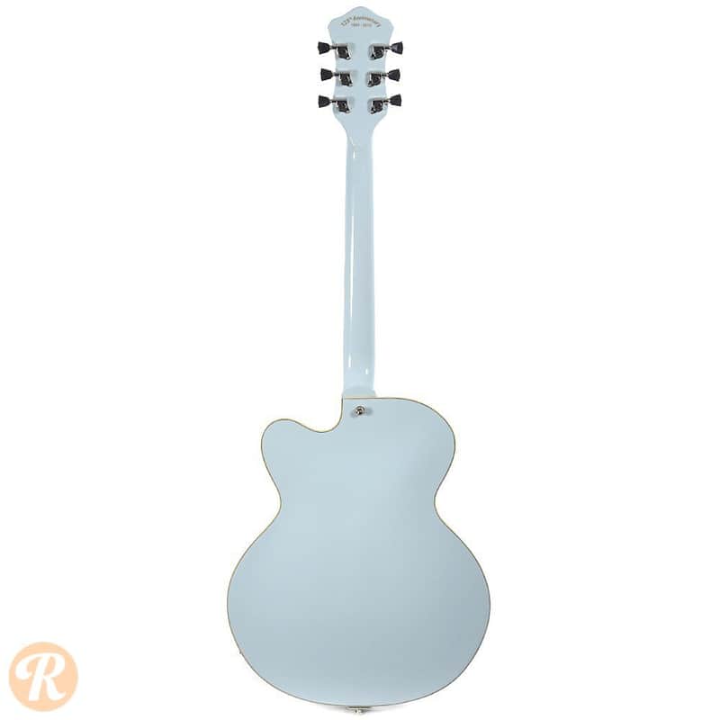 Hofner Verythin Single Cutaway Light Blue 2012 image 6