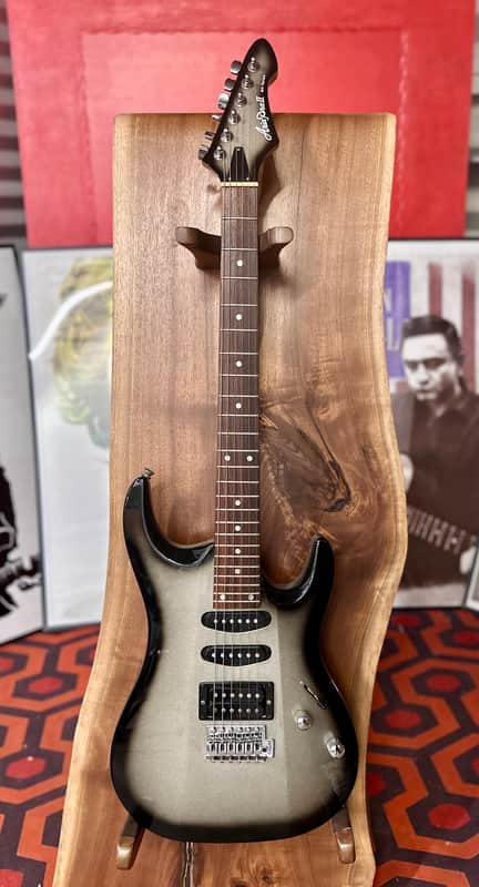 1990s Aria Pro II MA Series - Silver Burst - Shred Master Supreme image 1