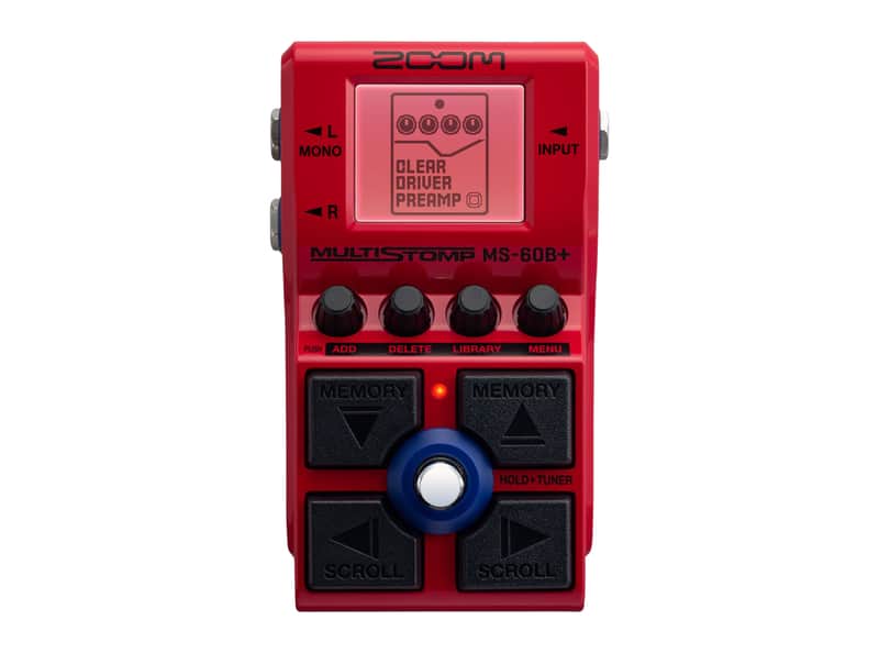 Zoom MS-60B+ Multistomp Bass Effects Pedal image 1