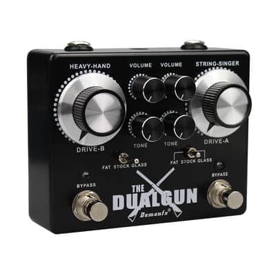 Demonfx Dual Gun 2 Channel Blues/Rock Overdrive Numerous set Options Fast US Ship No Overseas wait image 3