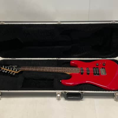 Vintage 1986 Squier Contemporary Fender Stratocaster Electric Guitar Red Japan image 20