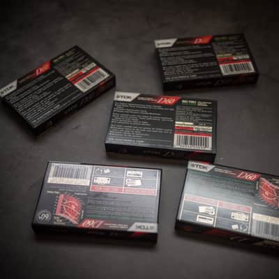 TDK D60 Cassettes (5 NOS Sealed in Package Tapes) image 7