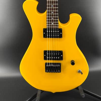 USA Handmade Hill Guitars Jon Hill Bootleg Aztec 2000's - Taxicab Yellow image 1